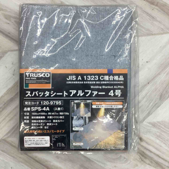 TRUSCO(トラスコ) スパッタシートアルファー 4号 1920X1920 SPS-4A【越谷店】