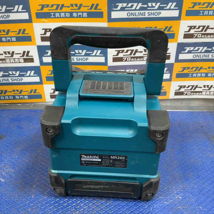 【中古・現状品】★マキタ(makita) コードレススピーカー MR202【草加店】