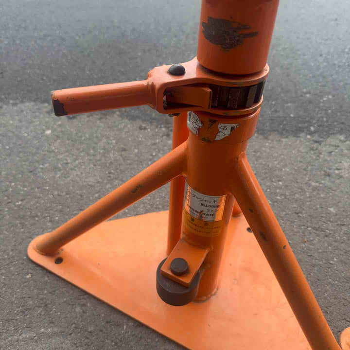 【中古品・店頭受取り限定】 育良精機 イクラ IKURA  3tonケーブルジャッキ ISJ-0680　２個セット 【桶川店】