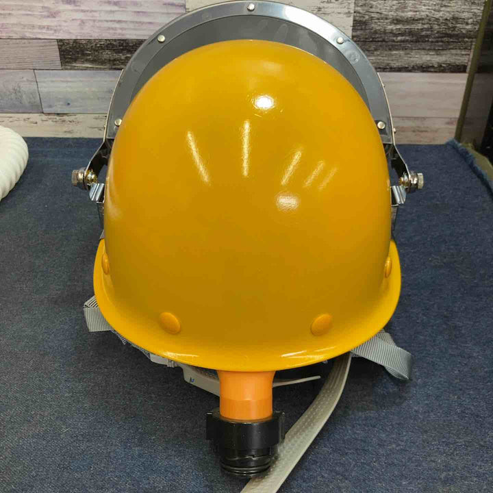 【未使用品】◇YAMAMOTO 電動ファン付呼吸用保護具 LS-355;H1SNZ ヘルメットタイプ(高所作業用)【八潮店】