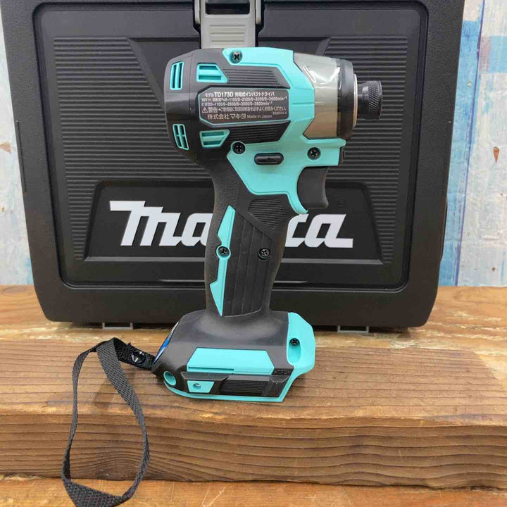 ★マキタ(makita) 18Vコードレスインパクトドライバ TD173DGXTB ターコイズブルー【柏店】