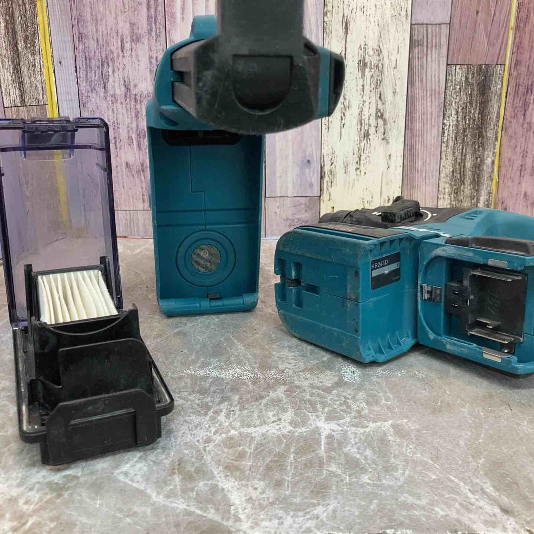【中古品】マキタ makita 24mmコードレスハンマドリル HR244DZV 本体と集じんシステムのみ【八潮店】