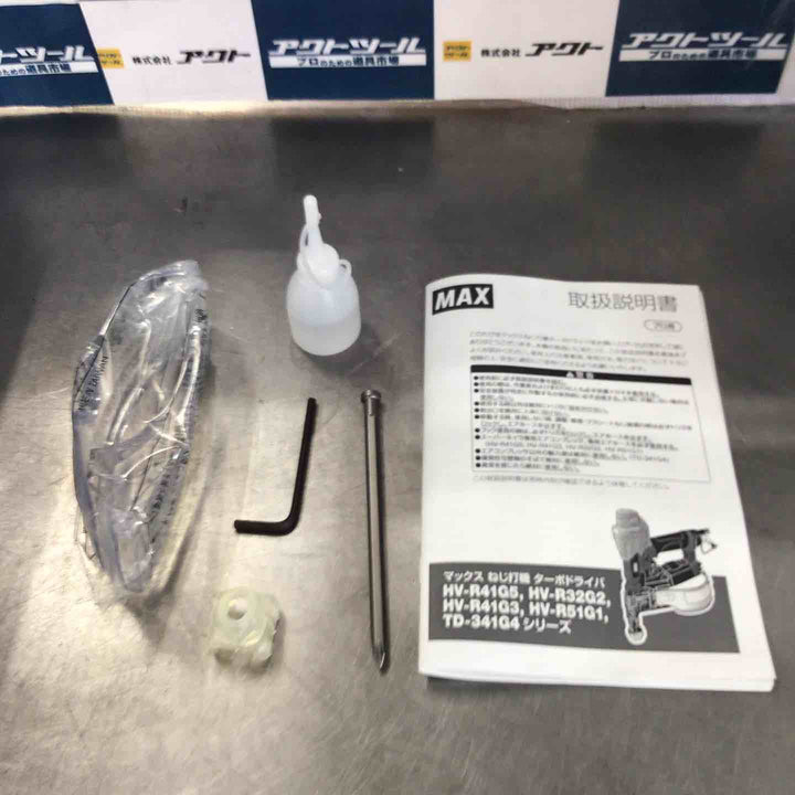 ★マックス(MAX) 高圧エアネジ打ち機 HV-R41G5-G【草加店】