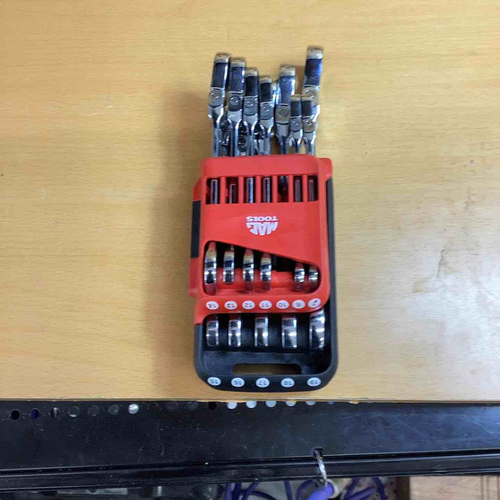 MACTOOLS PTTRAY-12 フレックス コンビネーション ギア レンチ セット　サイズ10のみ欠品【越谷店】
