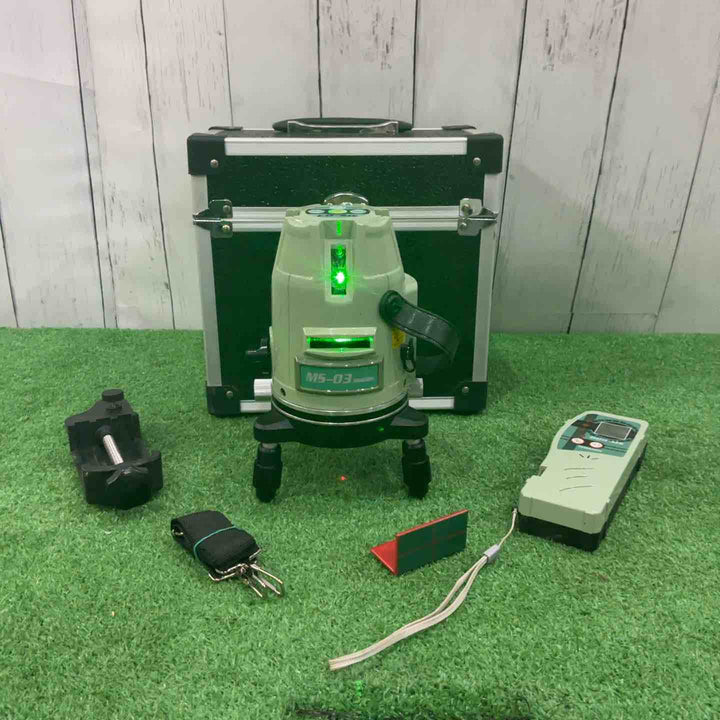 【現状品】山真レーザー墨出し器 MS-03 保証なし【川口店】