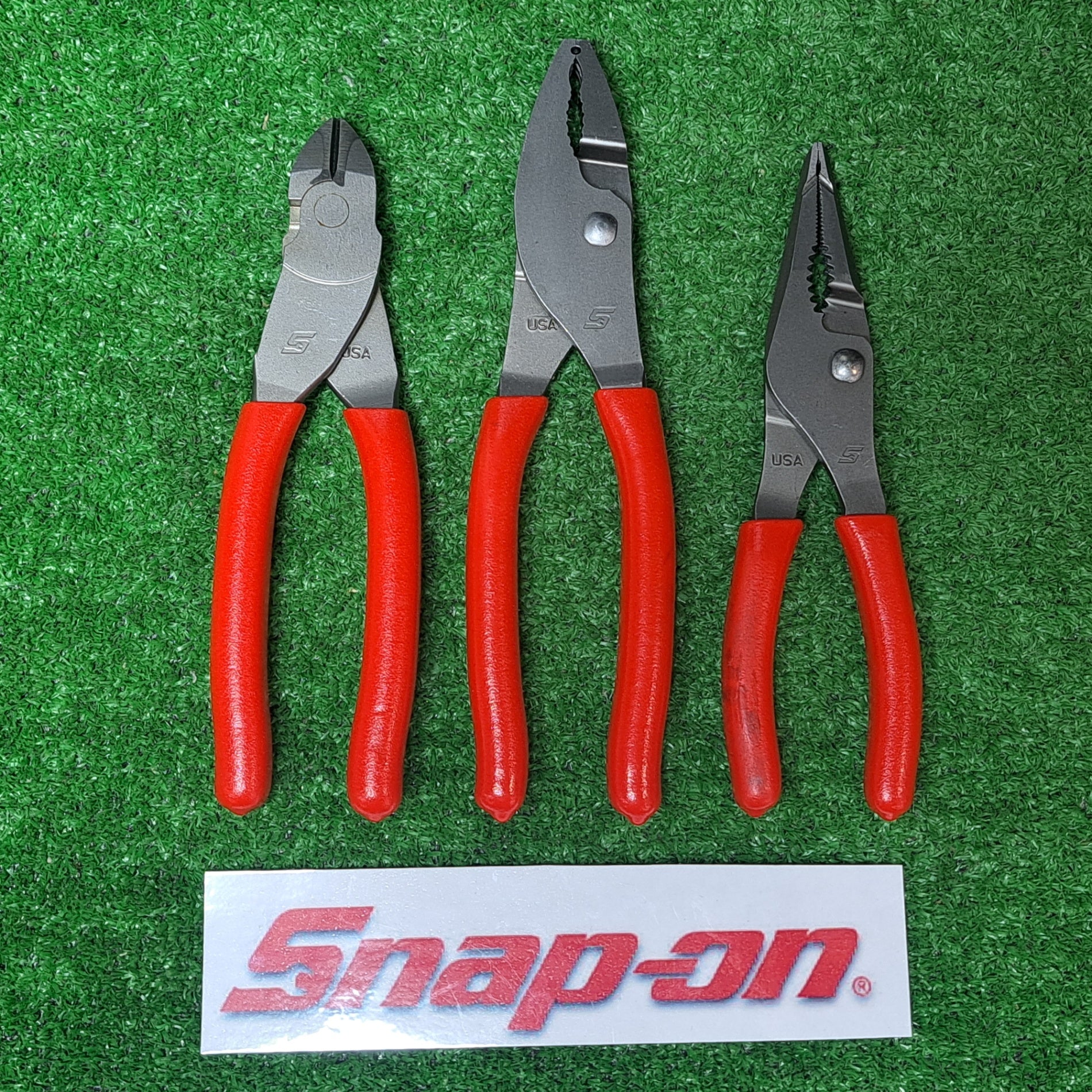 値下げしました！【中古】スナップオン Snap-on HCP48BCF ホースクランププライヤー スナップオン(Snap-on) 3点 ニッパー(87ACF)、ユニバーサルホース