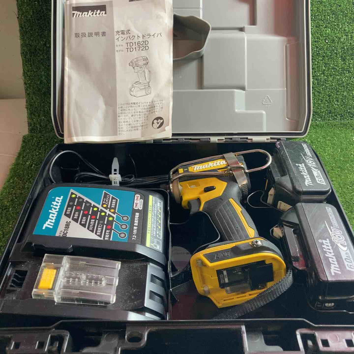 ★マキタ(makita) コードレスインパクトドライバー TD172DGXFY【川崎店】