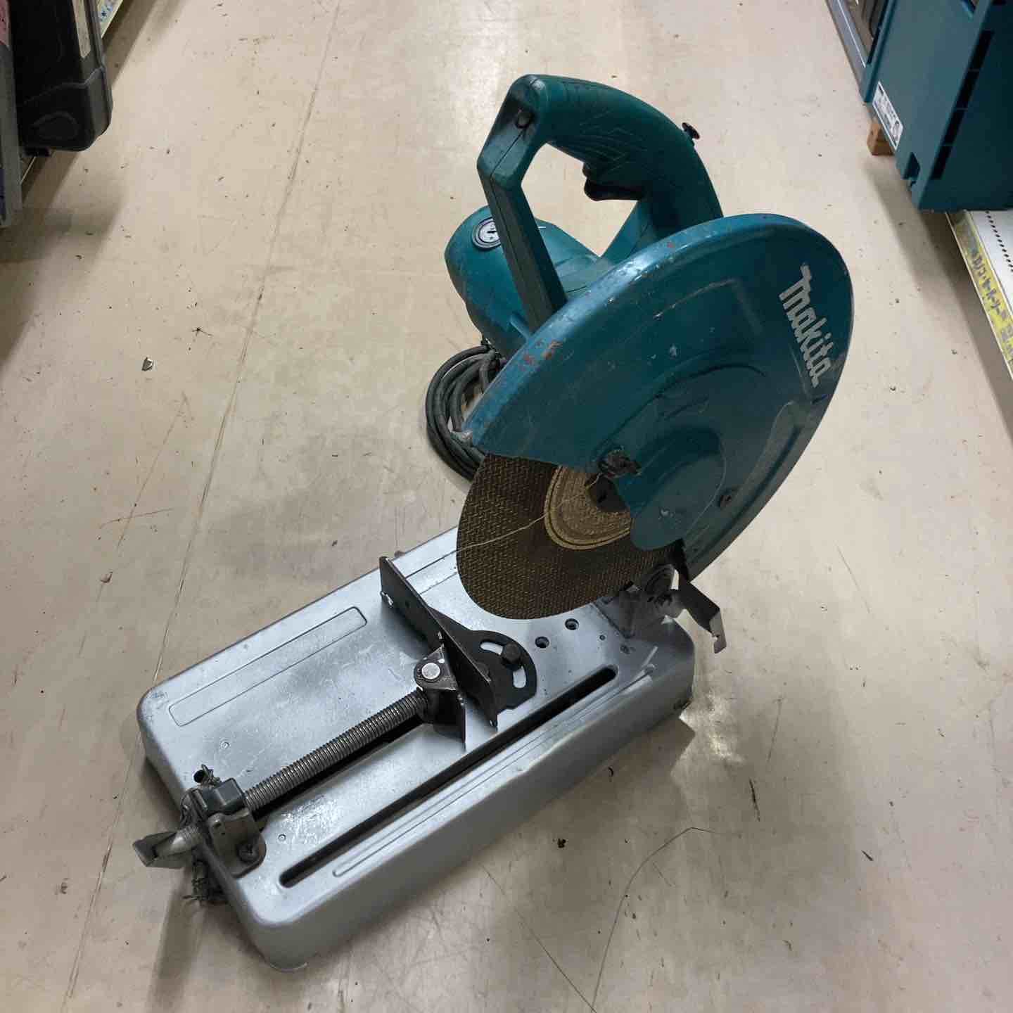 中古品】マキタ Makita 355mm切断機 LW1401 高速切断機 鉄工 研磨 研削