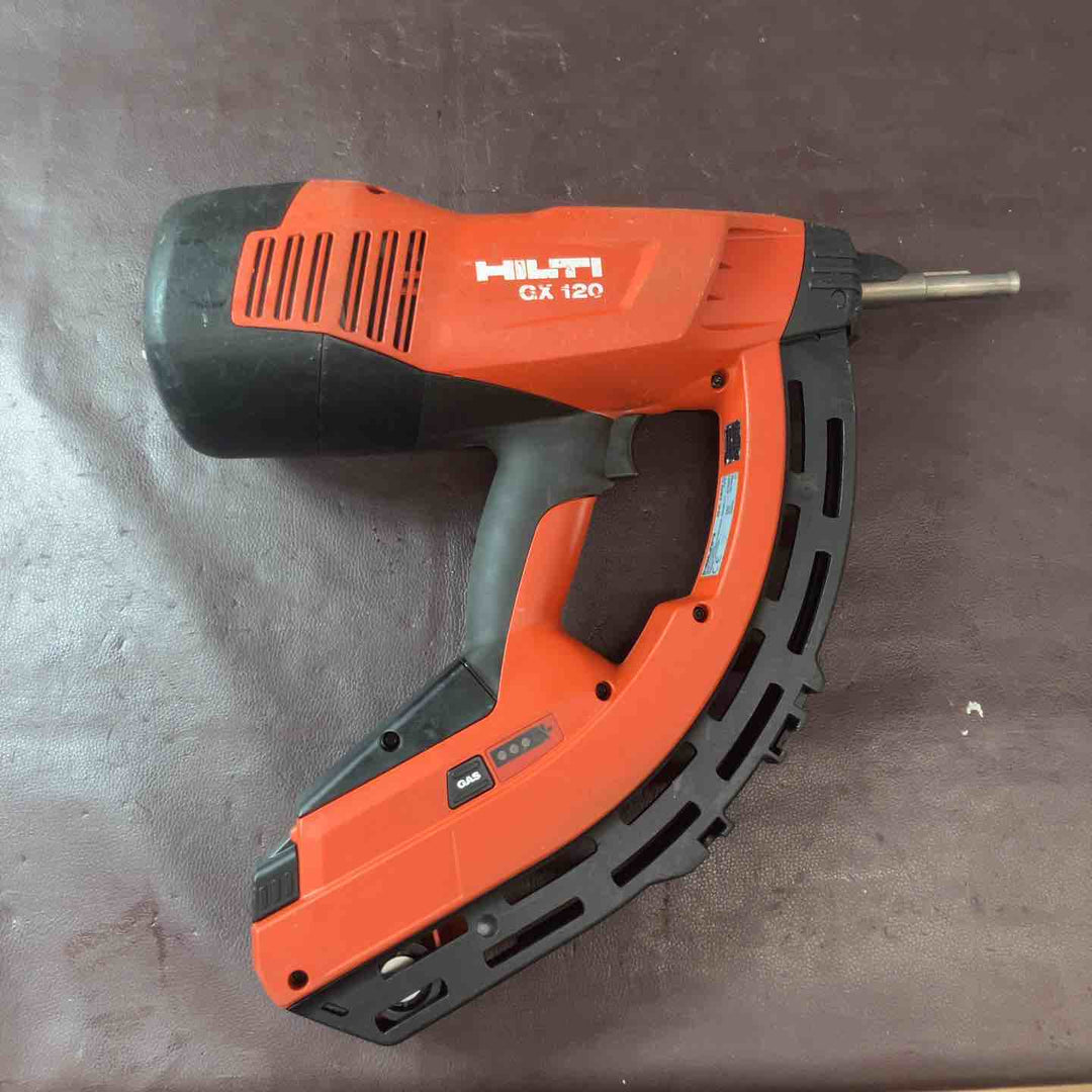 【中古品】ヒルティ(HILTI) ガス式鋲打機 GX120 ガスピン打機 ガス1本付属【東大和店】