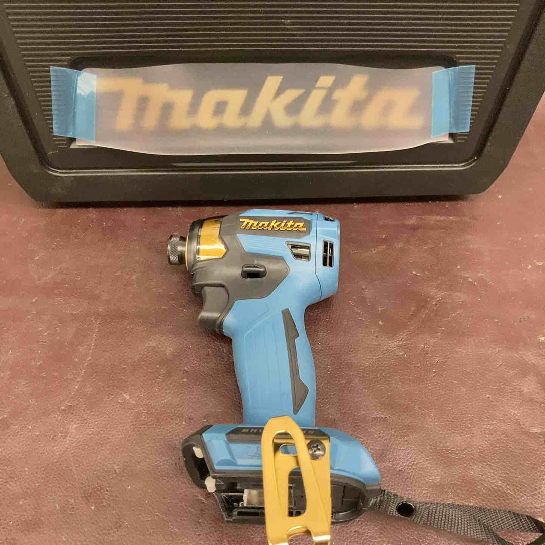 【未使用品(店頭展示品)】 マキタ(makita) コードレスインパクトドライバー TD173DZ 20周年 プレミアムブルー 【東大和店】