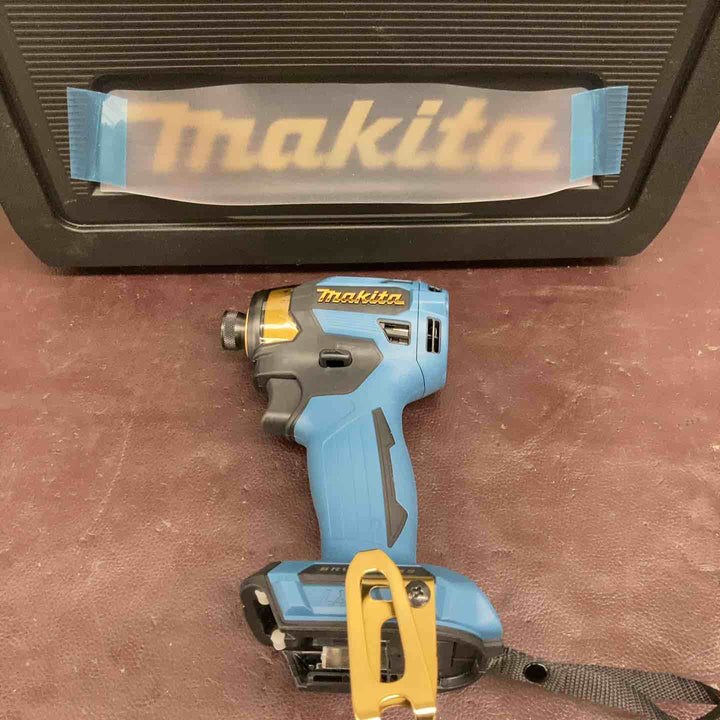 【未使用品(店頭展示品)】 マキタ(makita) コードレスインパクトドライバー TD173DZ 20周年 プレミアムブルー 【東大和店】