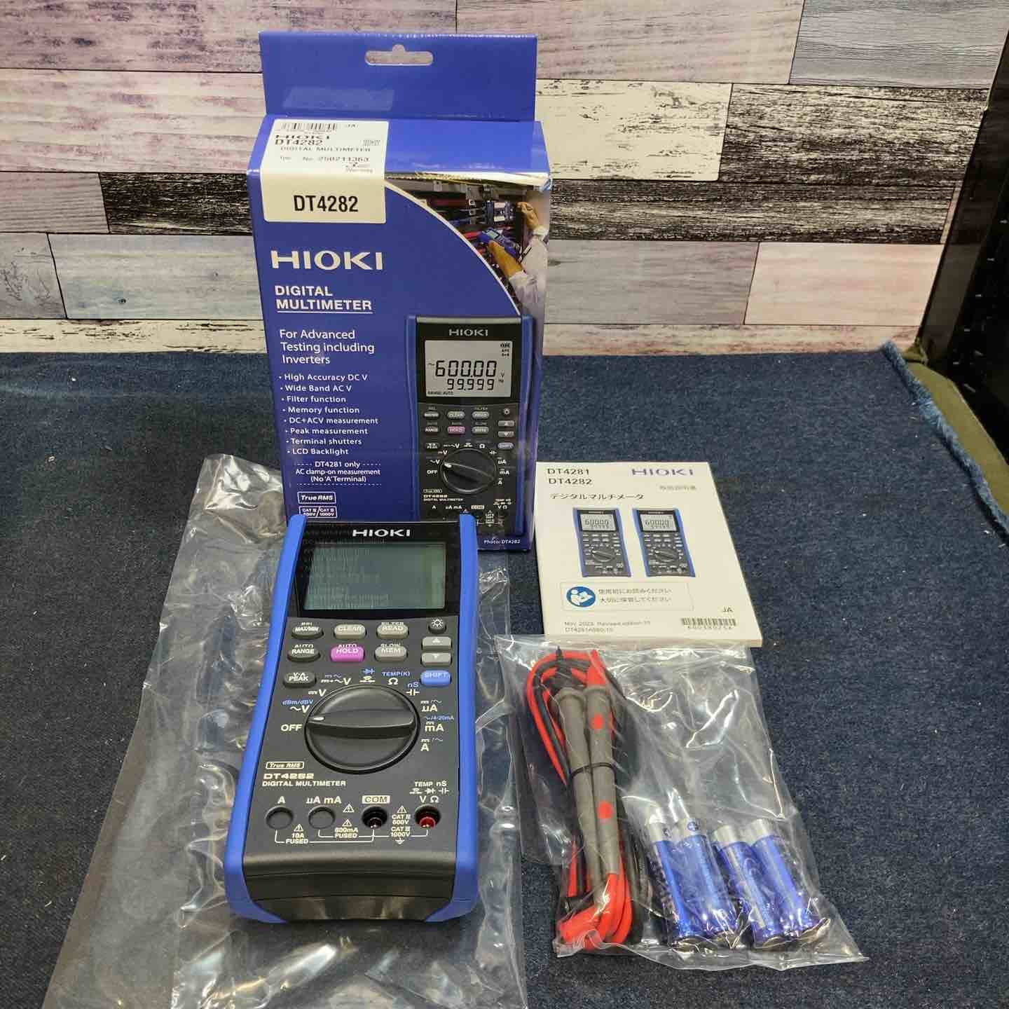 日置電機(HIOKI) デジタルマルチメーター DT4282【八潮店 日置電機(HIOKI) デジタルマルチメーター DT4282【八潮店