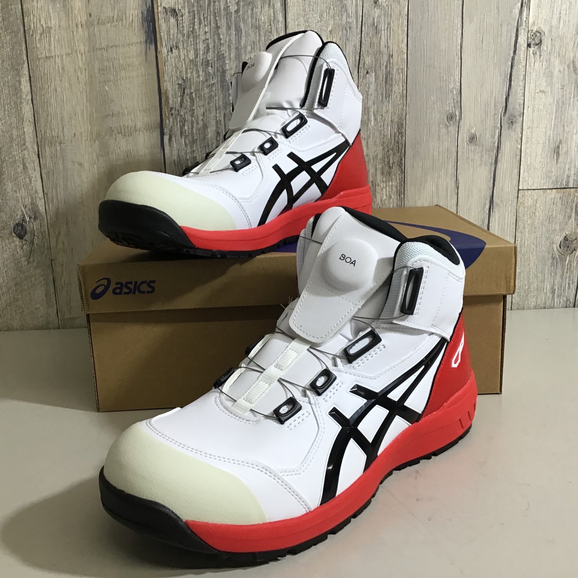 【新品.未使用】asicsWINJOB CP304BOA安全靴 アシックスCP304ウィンジョブCP304Boa｜作業服・作業着の総合