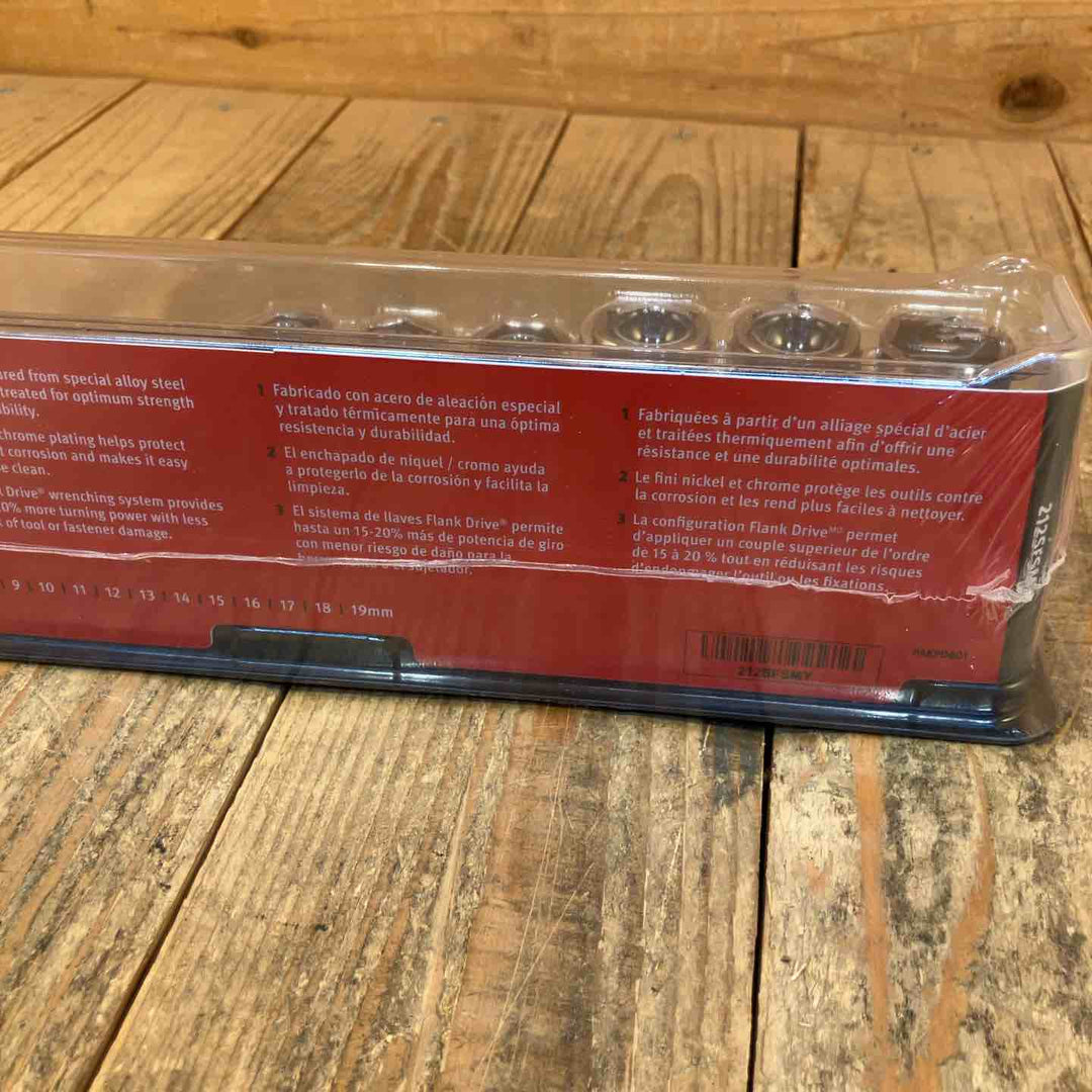 【未使用品】★スナップオン(Snap-on) 3/8(9.5sq)"ディープソケットセット 212SFSMY【所沢店】