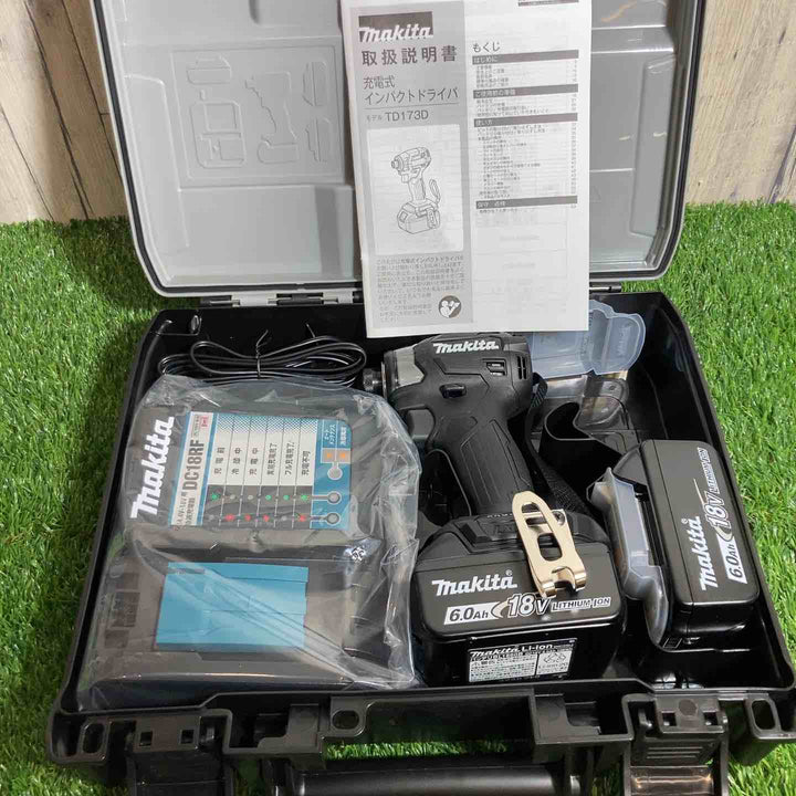 ★マキタ(makita) コードレスインパクトドライバー TD173DRGXB フルセット 純正 充電式 18V【戸田店】