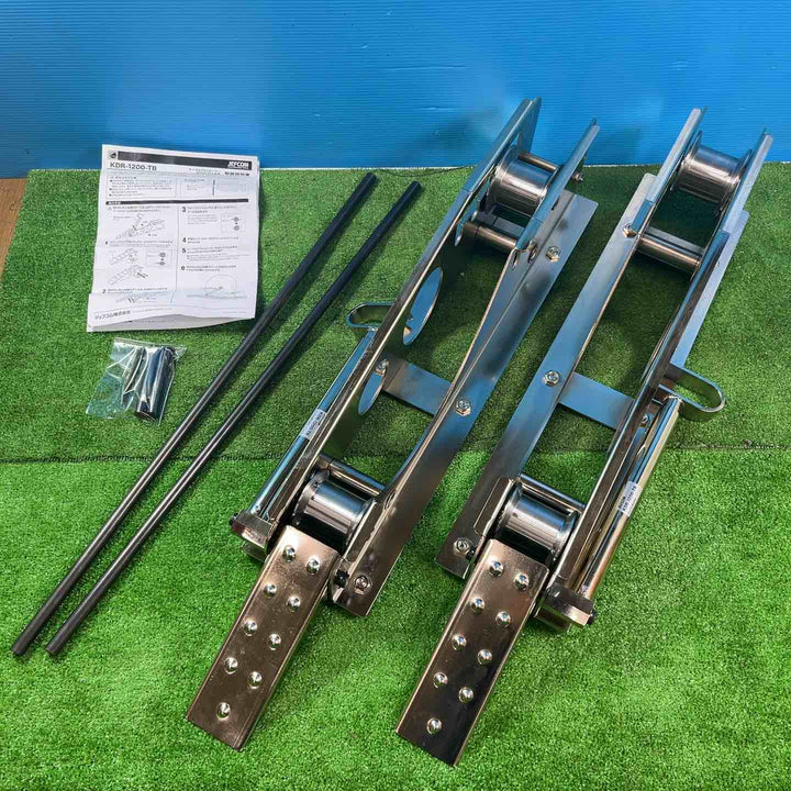 【美品】デンサン ケーブルドラムローラー (飛び出し防止装置付） KDR-1200-SET【岩槻店】