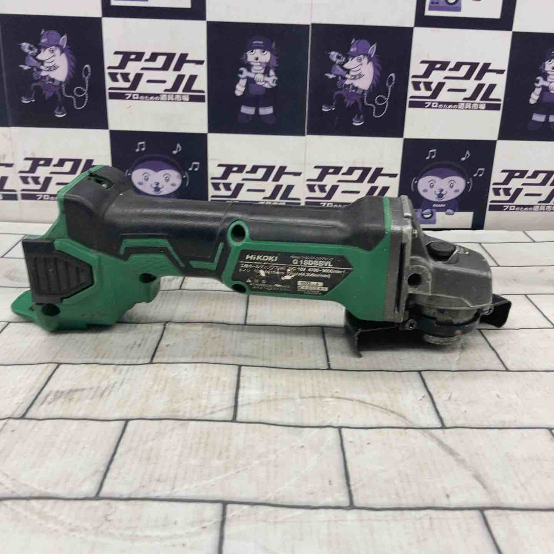 ☆ハイコーキ(HIKOKI ※旧:日立工機) 100mmコードレスディスクグラインダ G18DBBVL(NN)(L)【所沢店】