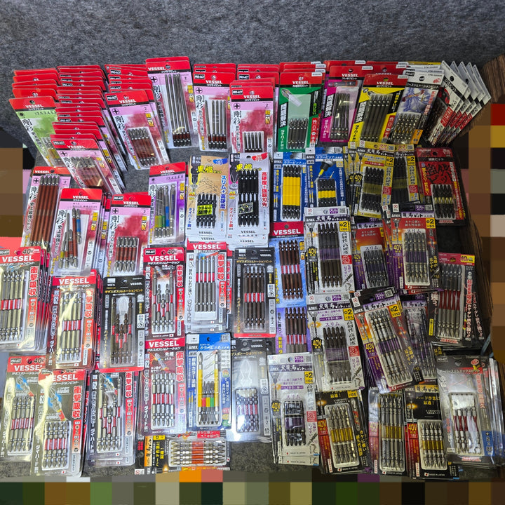 【まとめ売り！未使用品】インパクト用 ビット 5本入 221パックまとめ 約1105本 Anex VESSEL SUNFLAG メーカー・サイズ混合【桶川店】