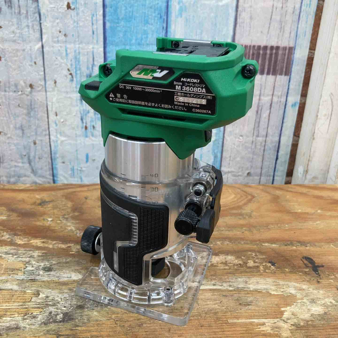 ★ハイコーキ(HIKOKI ※旧:日立工機) コードレストリマー M3608DA(NN)【柏店】