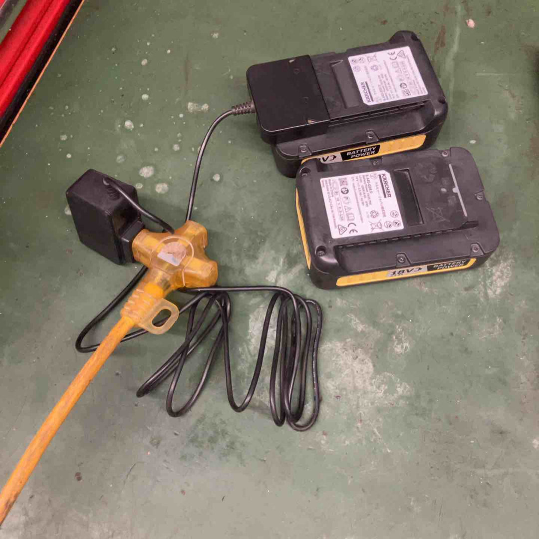 ◇ケルヒャー(KARCHER) 充電式洗浄機 KHB5　バッテリー2個、充電器付属【戸田店】