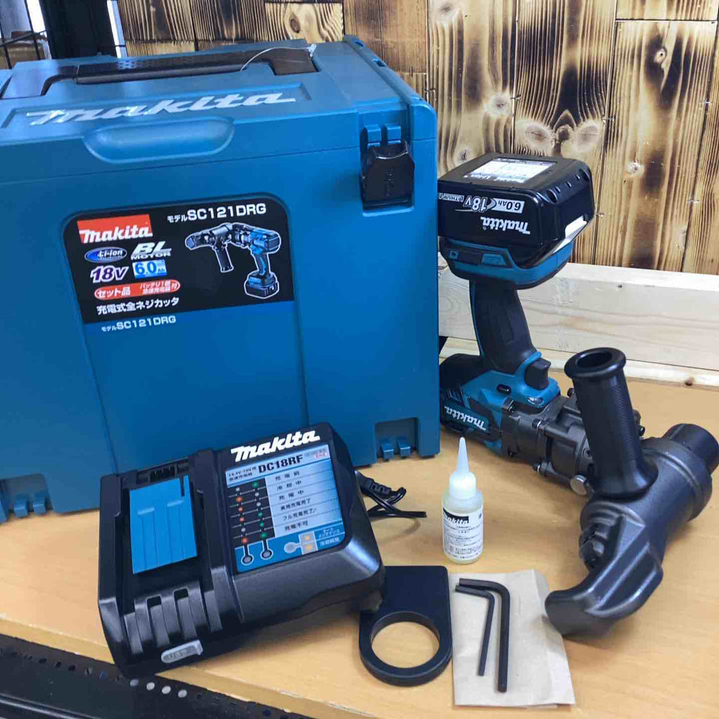 ★マキタ(makita) コードレス油圧式全ネジカッター SC121DRG【越谷店】 ☆マキタ(makita) コードレス油圧式全ネジカッター SC121DRG【越谷店