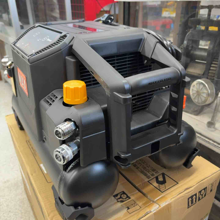 ★マックス(MAX) 高圧常圧兼用エアコンプレッサー AK-HL1310E2_ブラック【八潮店】