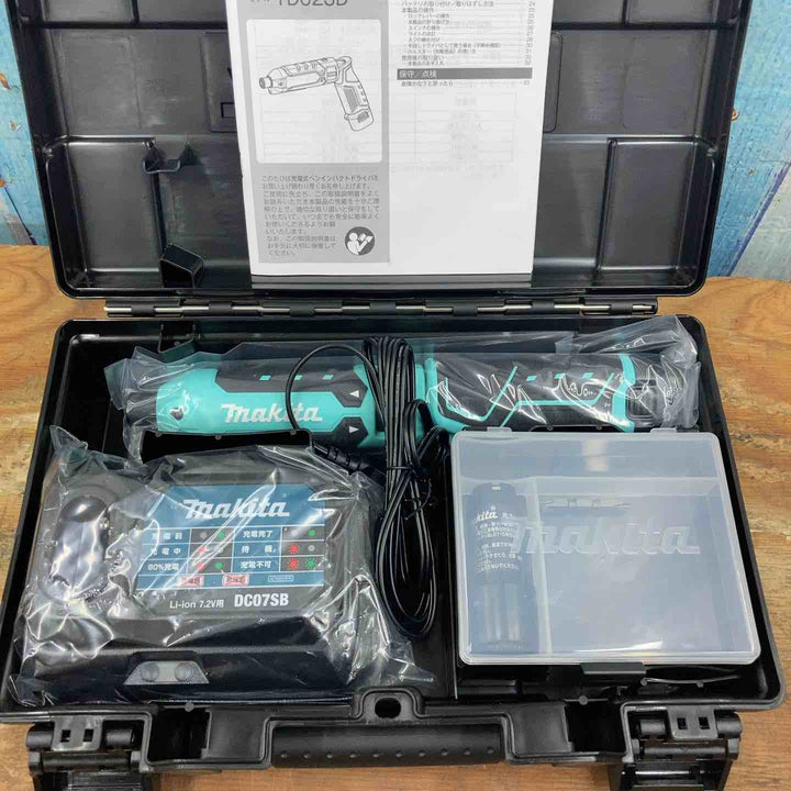 ★マキタ(makita) 7.2Vコードレスインパクトドライバ TD023DHXTB【柏店】