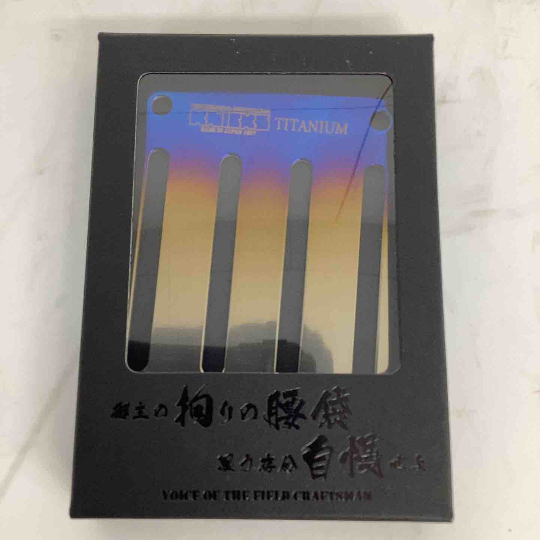 □ニックス(KNICKS) 連結チタニウム1.5mmベルトループLサイズ TIT-15LY【狭山】