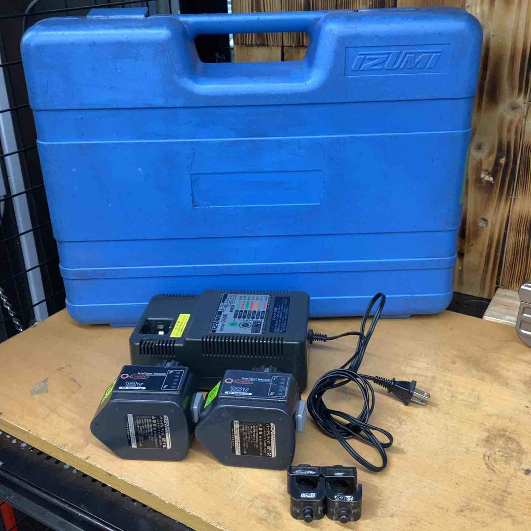 ◇泉精器(IZUMI) コードレス油圧式圧着工具 REC-150EM1【越谷店】