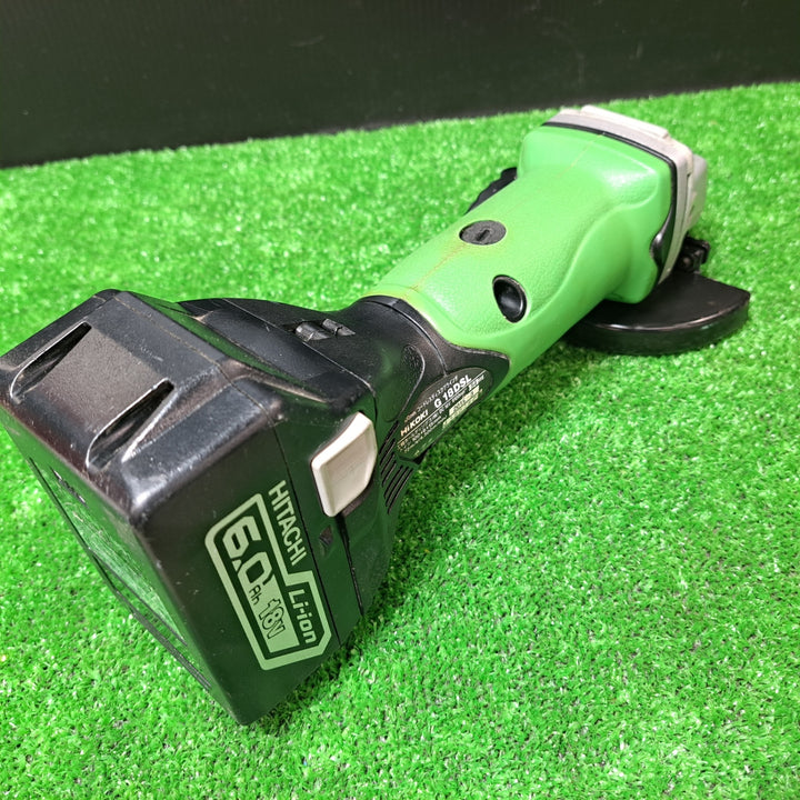 ◇ハイコーキ(HIKOKI ※旧:日立工機) 100mmコードレスディスクグラインダー  G18DSL(NN) 18V6.0Ahバッテリー付き【岩槻店】
