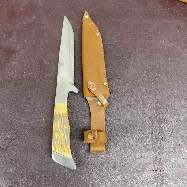 【中古品】 サバイバルナイフ 3点まとめ 鹿角 キヨツナ(KIYOTSUNA) フィッシュ(FISH) キャンプ 釣り 【東大和店】