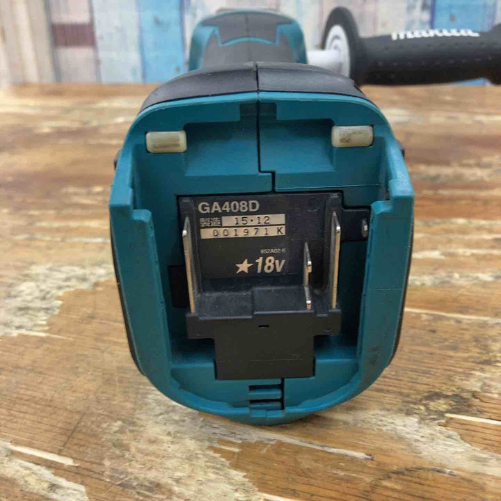 ★マキタ(makita) 100mmコードレスディスクグラインダ GA408DZ【柏店】