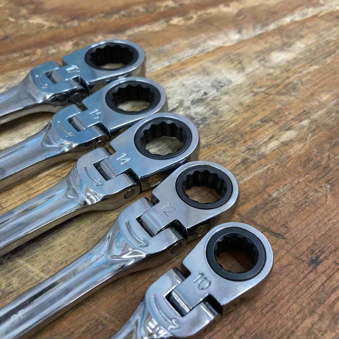 ▲KTC(京都機械工具)ラチェットめがねレンチ両頭首振りタイプ【柏店】