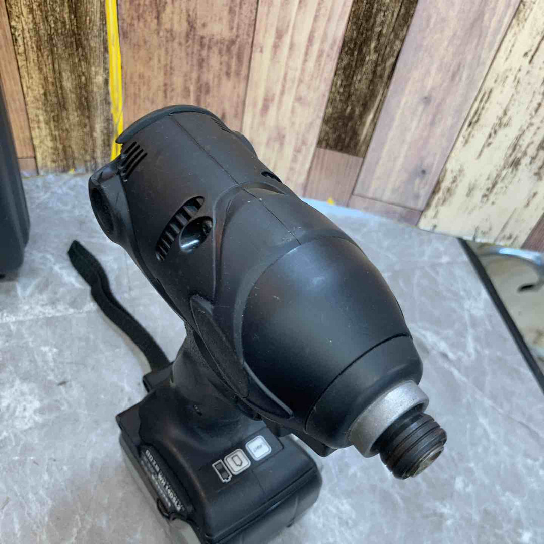 ◇ハイコーキ(HIKOKI ※旧:日立工機) コードレスインパクトドライバ ストロングブラック WH14DSL(2SLCK)(B)【八潮店】