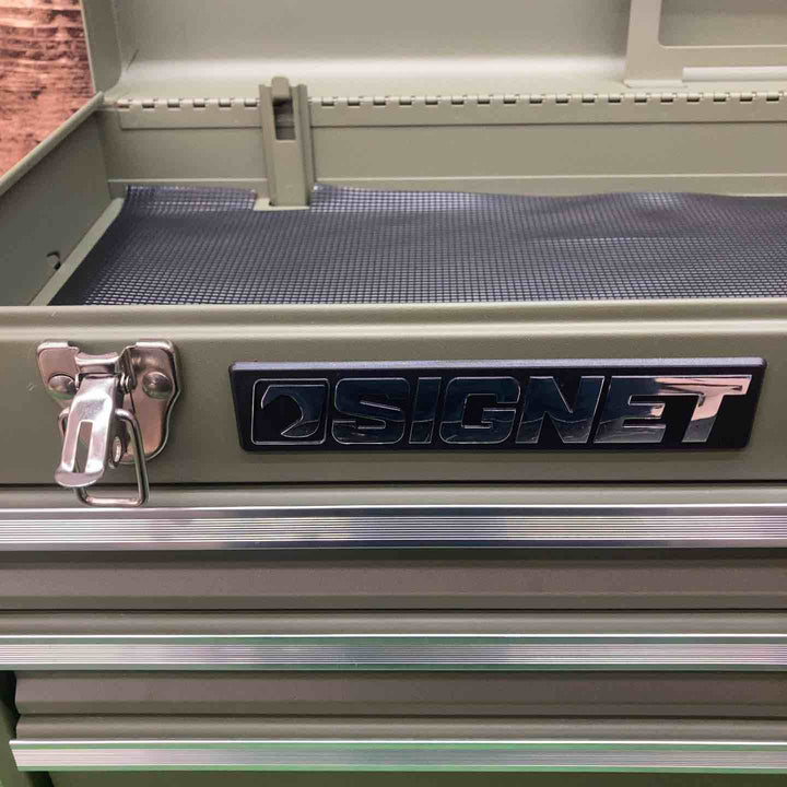 【店頭受取り限定】SIGNET シグネット 3段ツールボックス マットカーキ トレイ無【川越店】