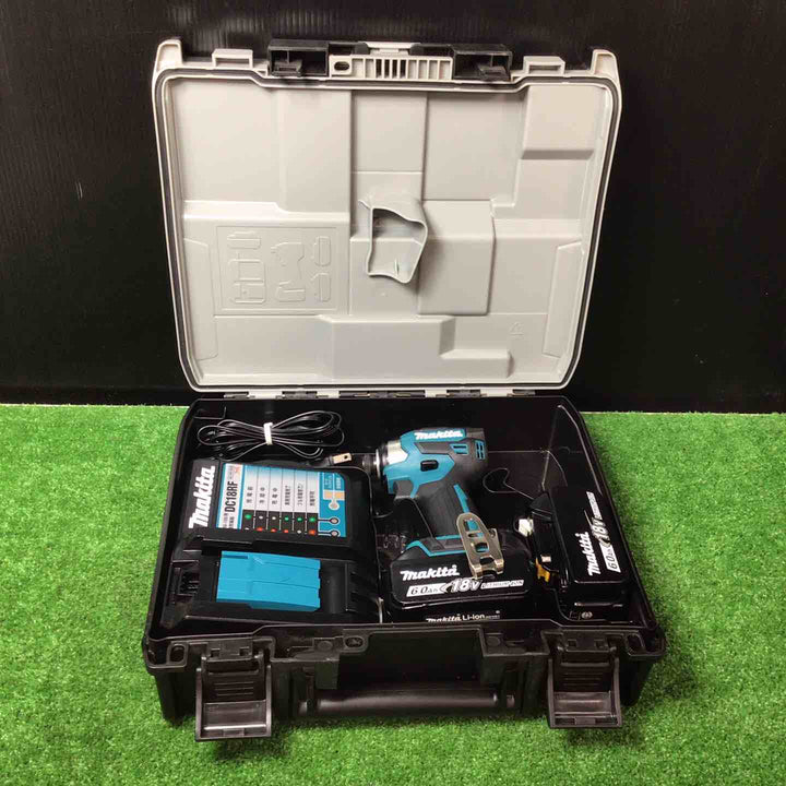 【美品】★マキタ(makita) コードレスインパクトドライバー TD173DRGX  バッテリー充電4回ずつ！ 【岩槻店】