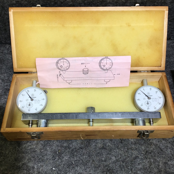 【中古品】ミツトヨ 超仕上刃セッティングゲージ CG-80 2台セット【桶川店】