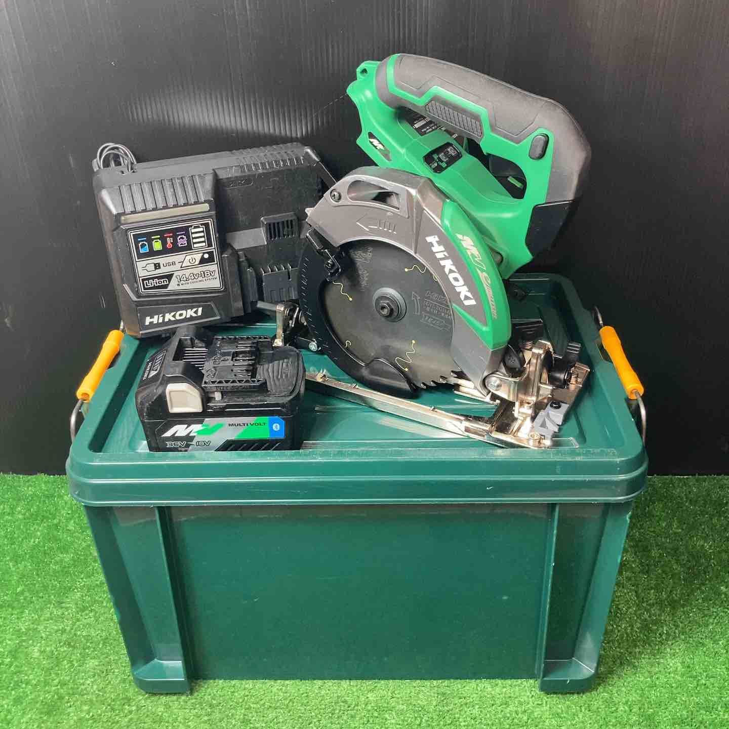 ★ハイコーキ(HIKOKI ※旧:日立工機) コードレス丸のこ C3605DC(SK)(2XPS) ◎バッテリー1個、代用ケース付き【岩槻店】 ☆ハイコーキ(HIKOKI ※旧:日立工機) コードレス丸のこ C3605DC(SK
