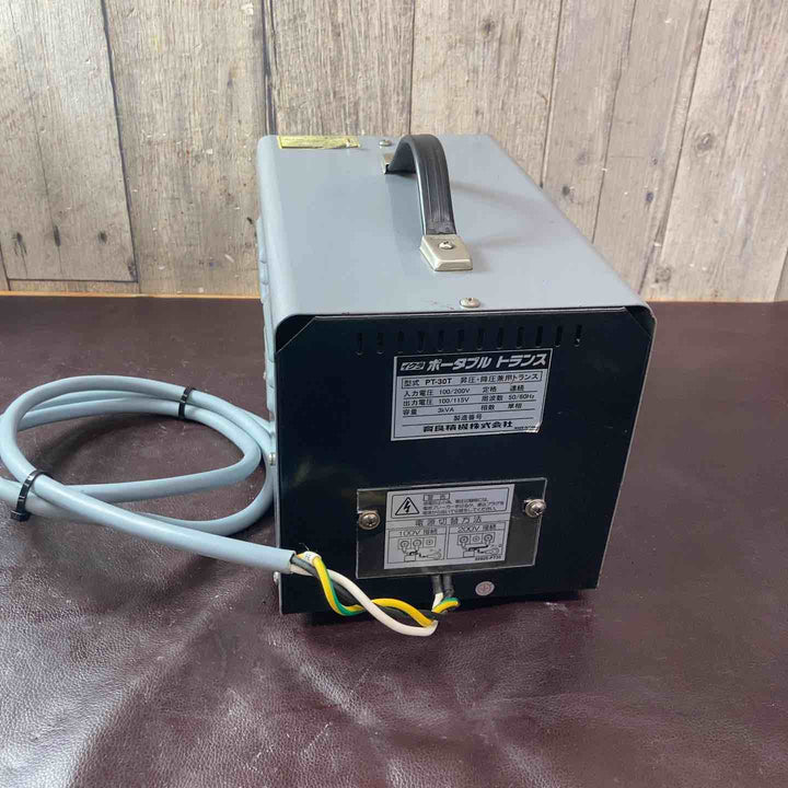 【中古品】育良精機(IKURA) ポータブルトランス PT-30T 昇降圧兼用【東大和店】