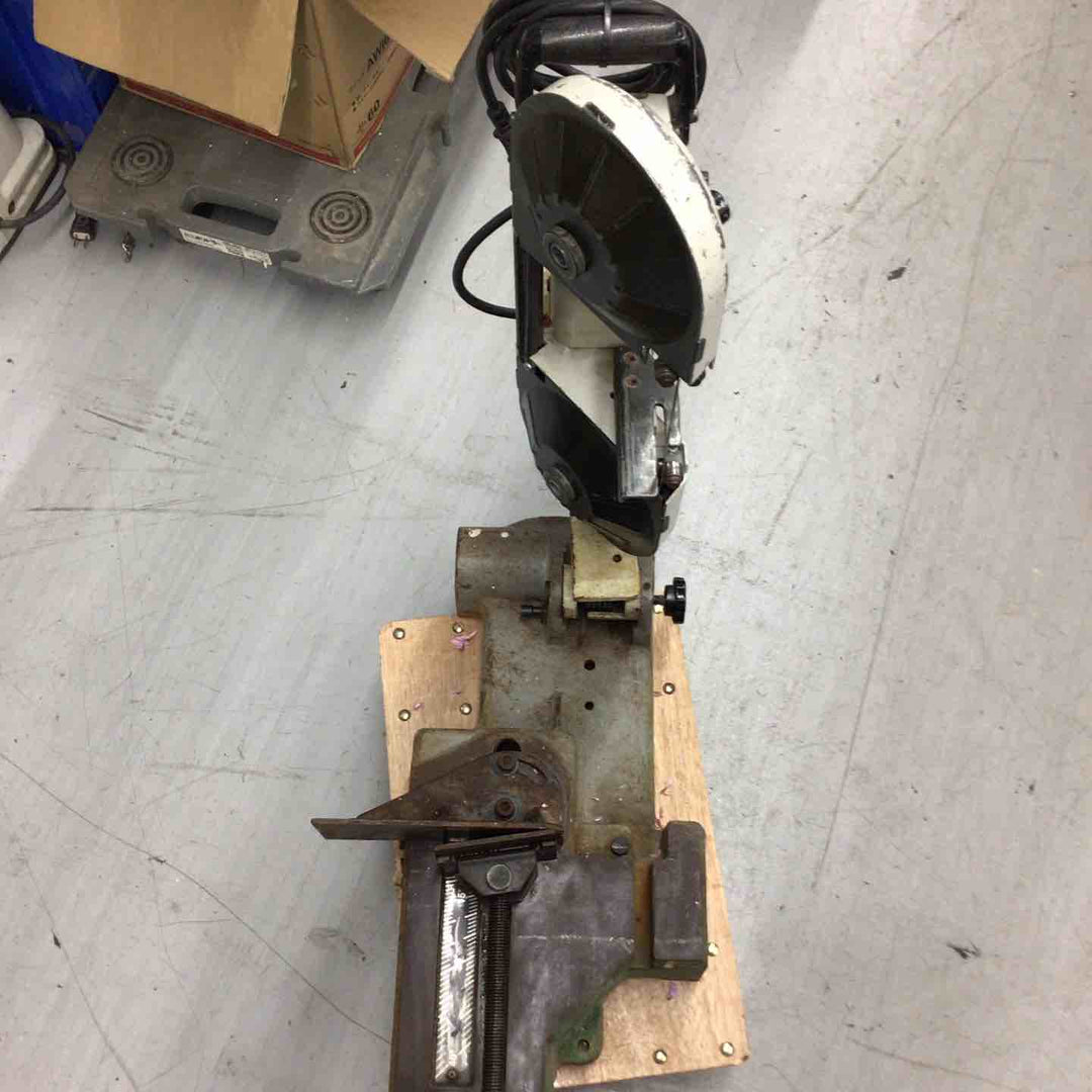 【中古品】現状品 日立 バンドソー CB12FA 台付き 【戸田店】