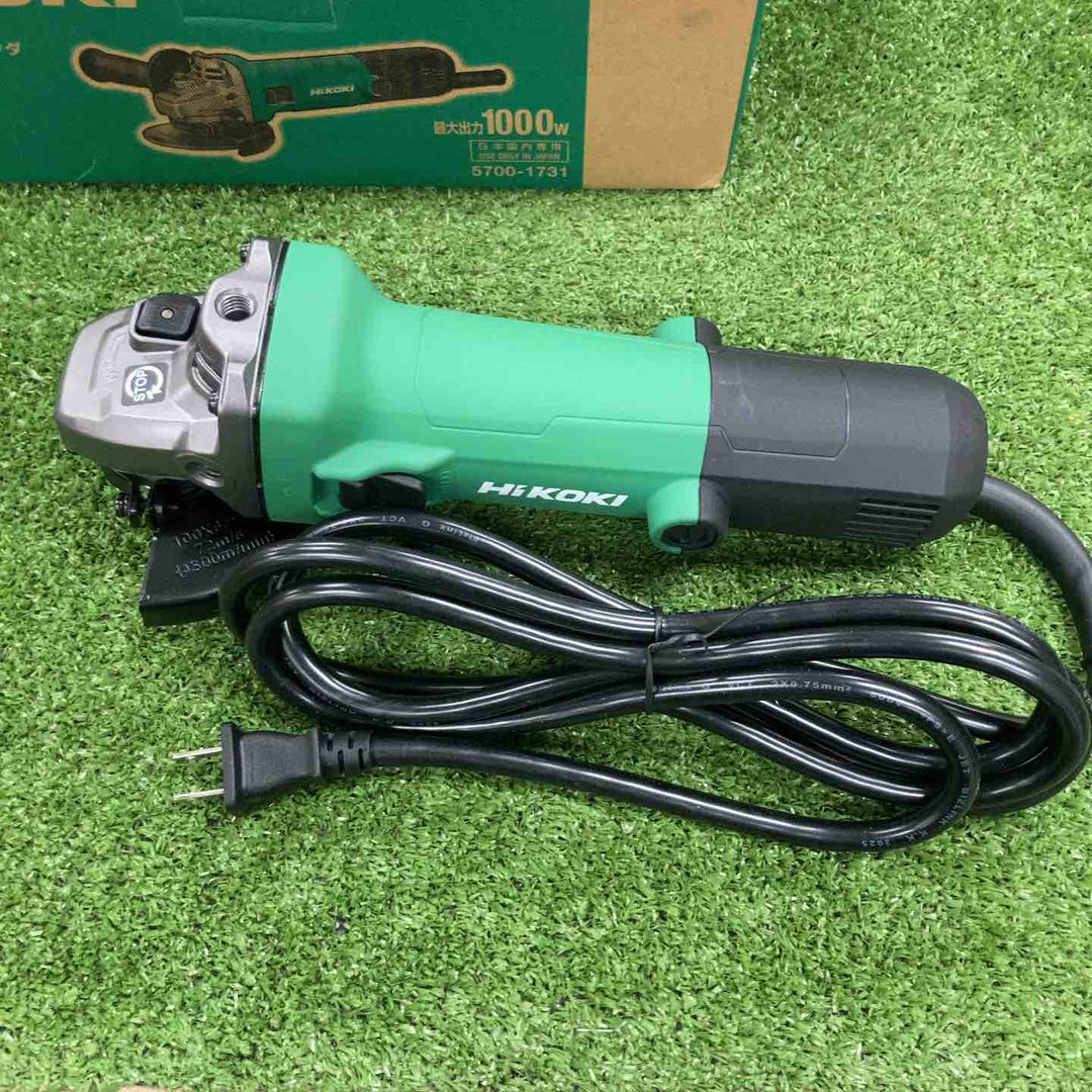 ◇HiKOKI(ハイコーキ) AC100V ディスクグラインダー G10B4 トイシ径100mm【川崎店】