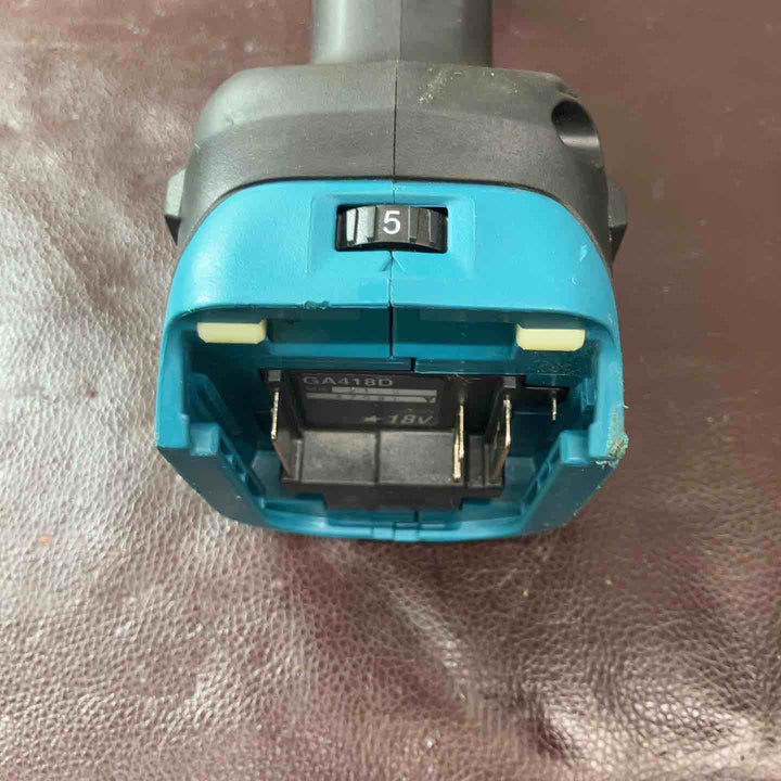 【中古品】マキタ(makita) 100mmコードレスディスクグラインダ GA418DZ バッテリー付属【東大和店】
