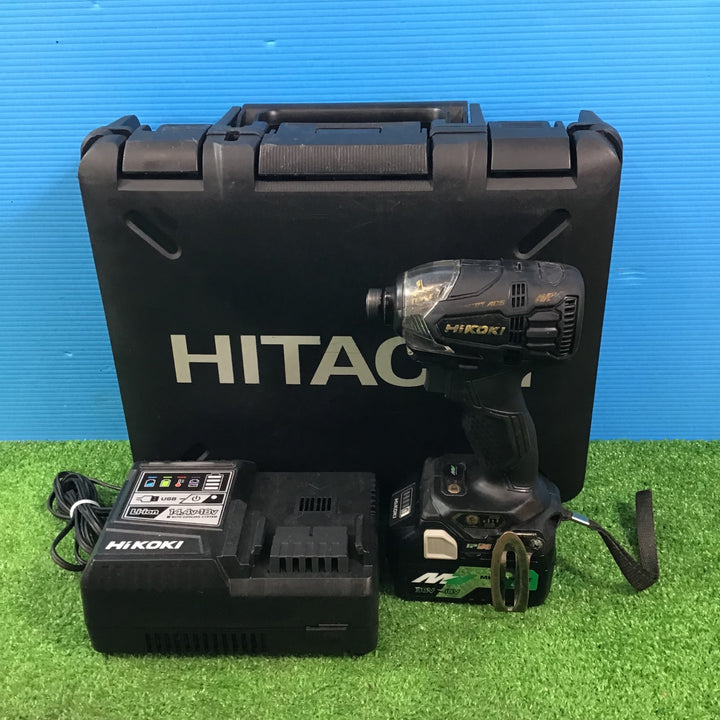 ◇ハイコーキ コードレスインパクトドライバー WH36DA 2XP(BG) 36V2.5Ahバッテリー1個セット【岩槻店】