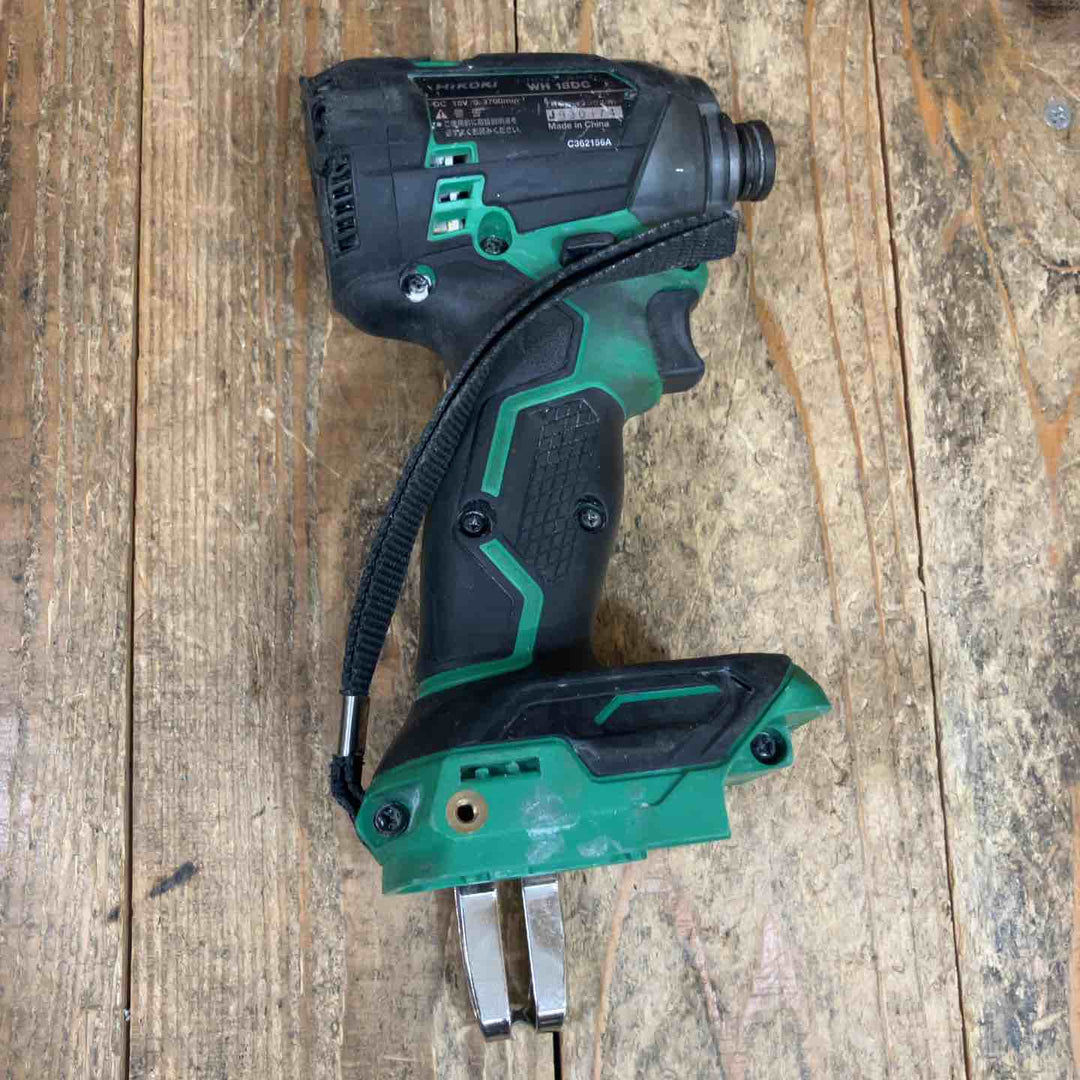 【動作良好】◇ハイコーキ(HIKOKI ※旧:日立工機) コードレスインパクトドライバー WH18DC(2XPZ)【所沢店】