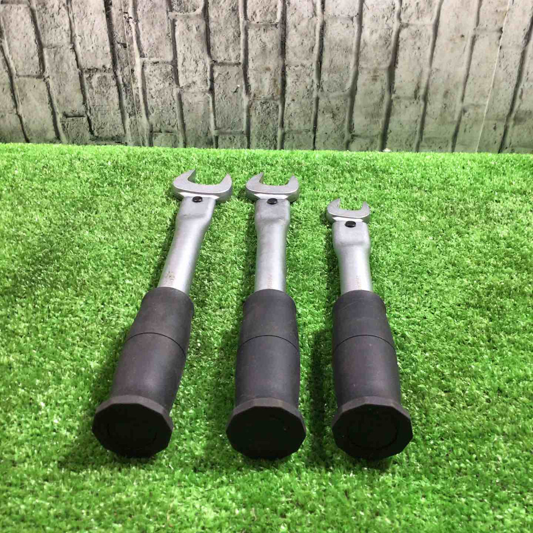 TOHNICHI エアコン用トルクレンチ 3本セット 26×T53.9Nm 22×T39.9Nm 17×T17.2Nm 1/2 3/8 1/4【川口店】