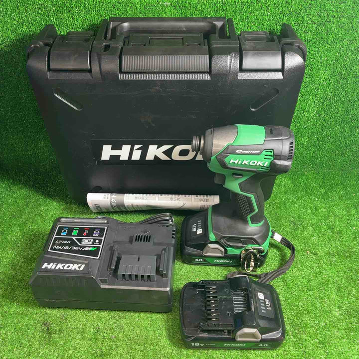 【藤沢店】 【中古品】 ハイコーキ(HIKOKI ※旧:日立工機) コードレスインパクトドライバー WH18DE(2LC)