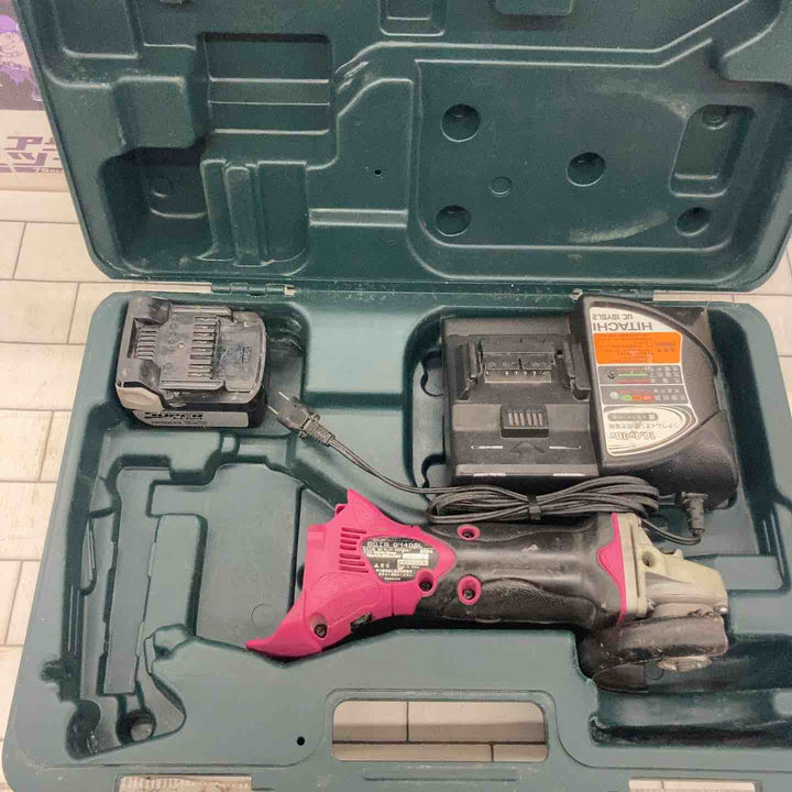 ◇ハイコーキ(HIKOKI ※旧:日立工機) コードレスディスクグラインダ G14DSL(SLCK)【所沢店】