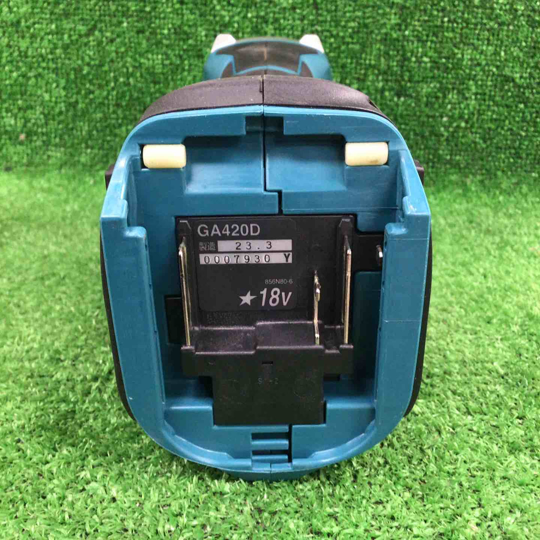 ◇マキタ(makita) コードレスディスクグラインダー GA402DRG【川崎店】