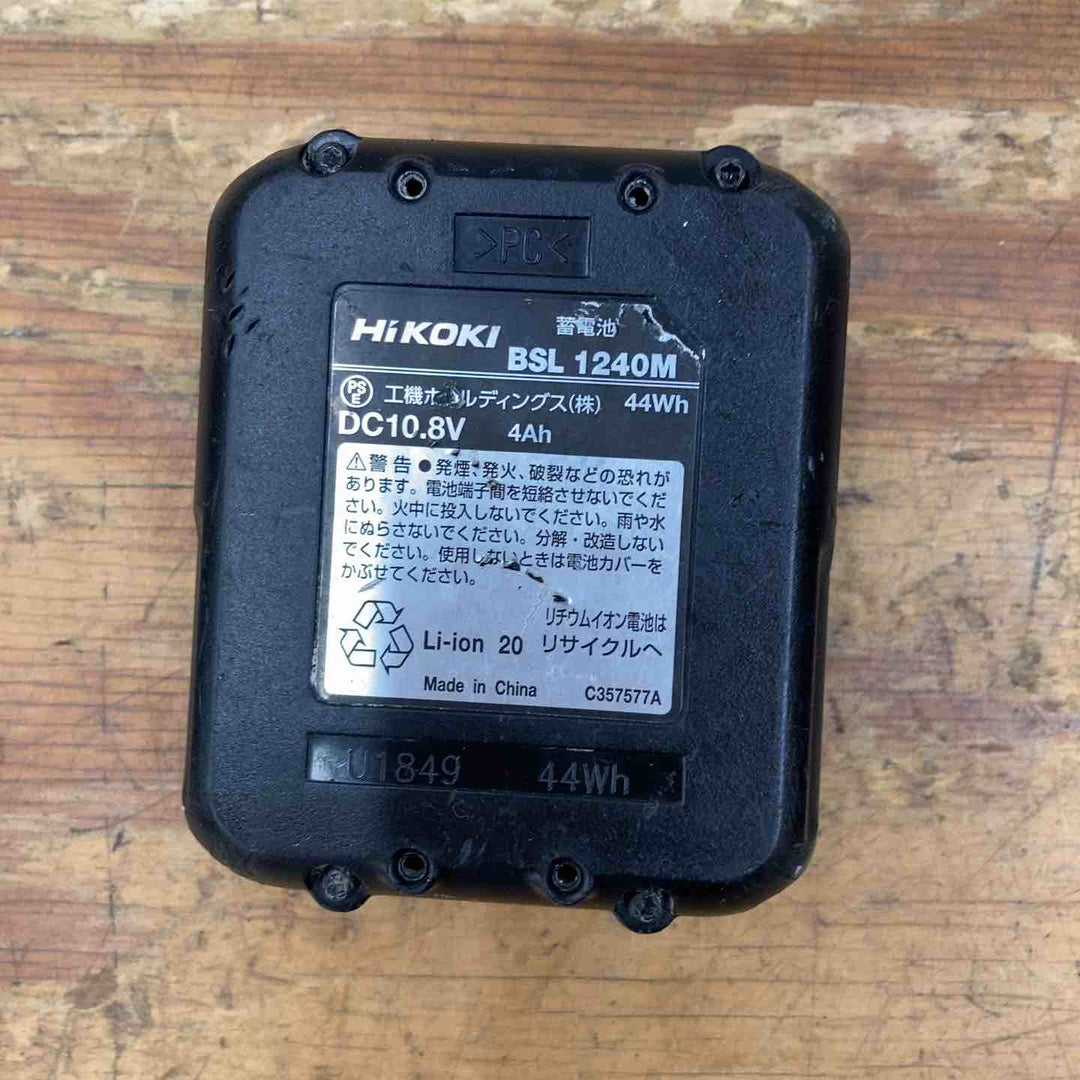 ◇ハイコーキ(HIKOKI ※旧:日立工機)  コードレスハンマドリル  DH12DD(NNK)【柏店】