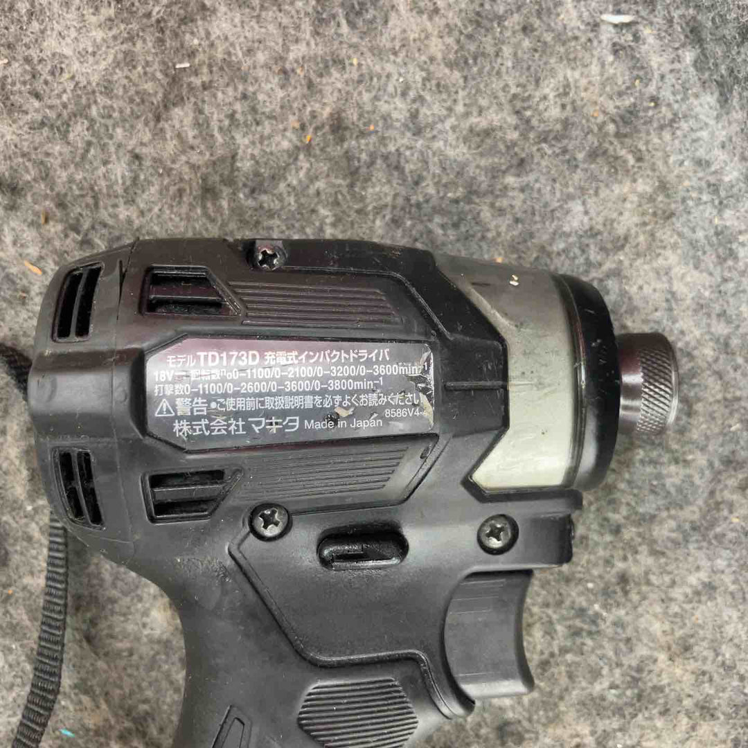 ★マキタ(makita) コードレスインパクトドライバー TD173DZB【鴻巣店】